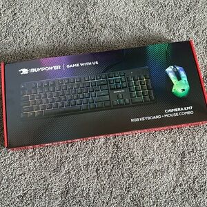 Gaming keyboard and mouse